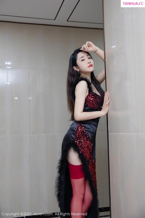   [XiuRen]高清写真图 2023.04.18 No.6587 严利娅Yuliya 丝袜美腿第9张图片